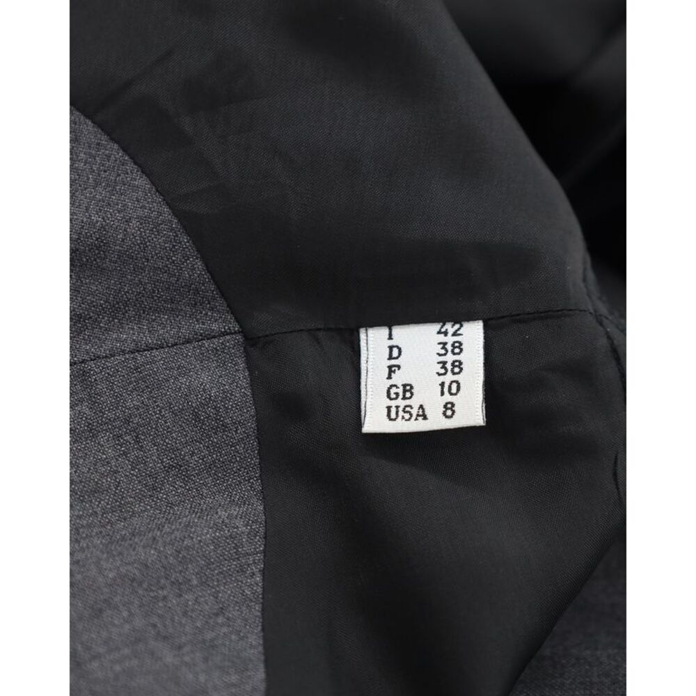 Moschino Cheap and Chic Sheath Dress in Grey Wool - Picture 5 of 6